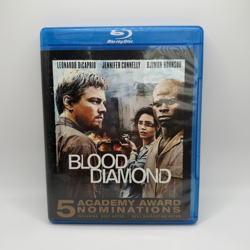 Blood Diamond Blu-ray Leonardo DiCaprio Jennifer Connelly Warner Bros Movie